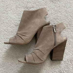 Vince Camuto Peep Toe Bootie